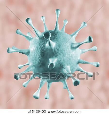 Virus, illustration View Large Photo Image Stock Image - Virus, illustration. Fotosearch
