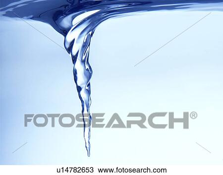 Vortex forming in water View Large Photo Image Stock Image - Vortex forming in water. Fotosearch