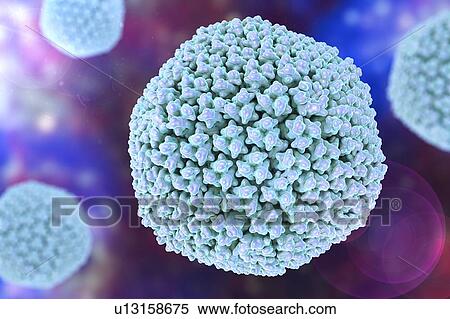 Stock Photography - Adenovirus, illustration. Fotosearch