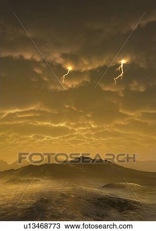 Artwork showing surface of Venus View Large Photo Image Stock Image - Artwork showing surface of Venus. Fotosearch