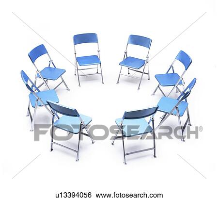 Circle of chairs View Large Photo Image Stock Photograph - Circle of chairs. Fotosearch