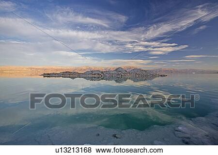 Dead sea, Israel at dusk View Large Photo Image Stock Photo - Dead sea, Israel at dusk. Fotosearch