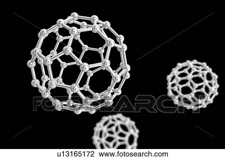 Stock Image - Nanoparticles, artwork. Fotosearch