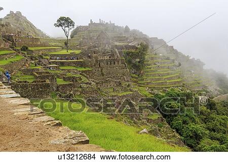 Picture - Ruins of Machu Picchu. Fotosearch