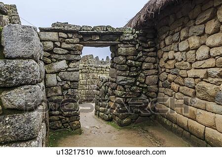 Stock Image - Ruins of Machu Picchu. Fotosearch