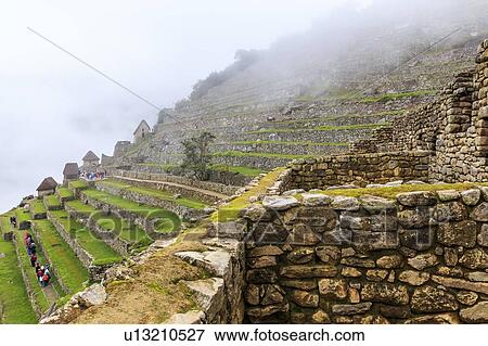 Ruins of Machu Picchu View Large Photo Image Stock Photo - Ruins of Machu Picchu. Fotosearch
