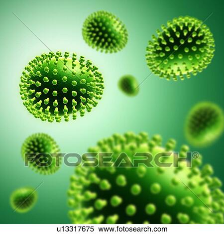 Virus particles, illustration View Large Photo Image Stock Photography - Virus particles, illustration. Fotosearch
