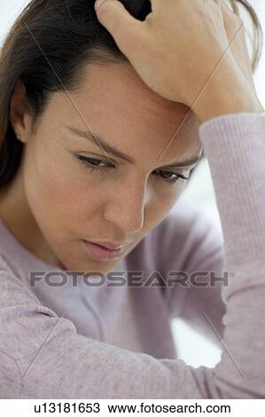 Young woman feeling unwell View Large Photo Image Stock Image - Young woman feeling unwell. Fotosearch