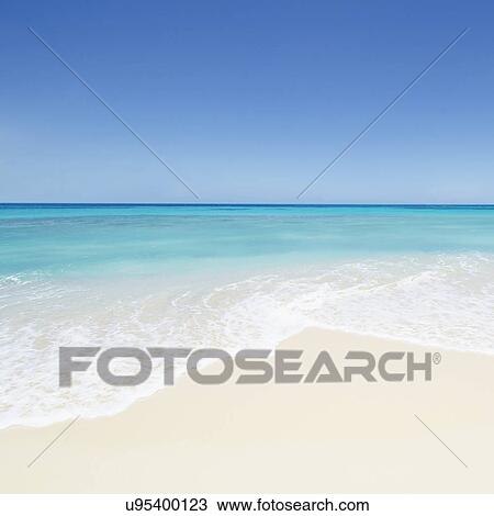 Stock Image - Antigua, Turner's Beach, Caribbean Sea. Fotosearch