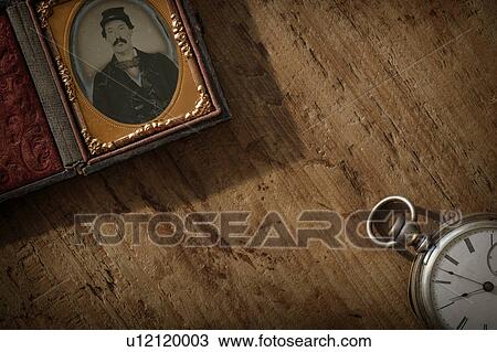 Antique photograph and pocket watch View Large Photo Image Stock Image - Antique photograph and pocket watch. Fotosearch
