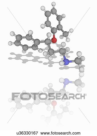 Atomoxetine drug molecule View Large Photo Image Stock Photo - Atomoxetine drug molecule. Fotosearch
