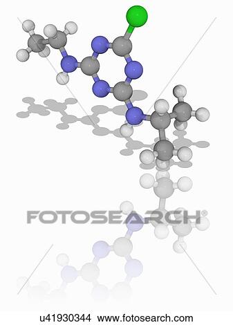 Atrazine herbicide molecule View Large Photo Image Picture - Atrazine herbicide molecule. Fotosearch