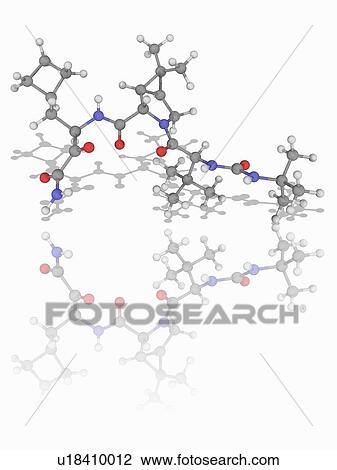 Boceprevir drug molecule View Large Photo Image Stock Image - Boceprevir drug molecule. Fotosearch