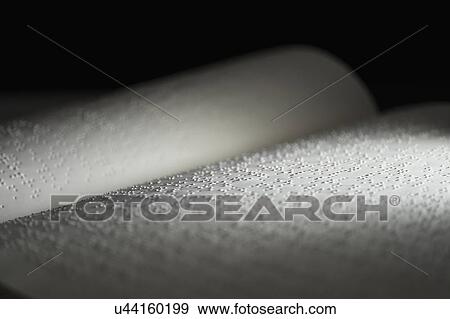 Stock Photo - Book with Braille text. Fotosearch