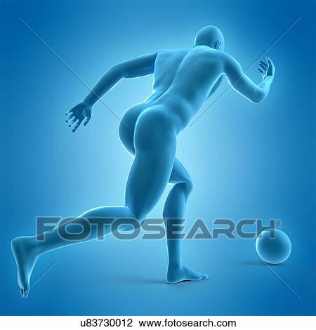 Stock Image - Bowling player, illustration. Fotosearch