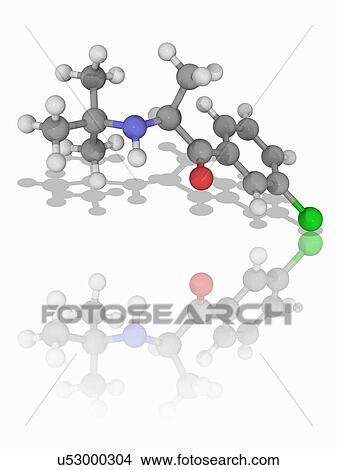 Bupropion drug molecule View Large Photo Image Picture - Bupropion drug molecule. Fotosearch