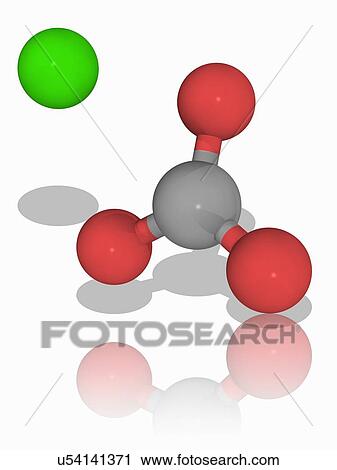 Stock Image - Calcium carbonate organic compound. Fotosearch