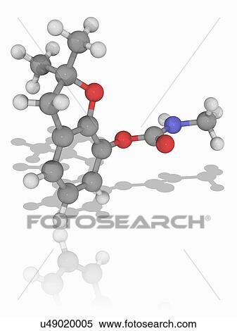 Carbofuran organic compound molecule View Large Photo Image Stock Photography - Carbofuran organic compound molecule. Fotosearch