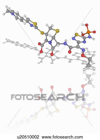 Ceftaroline drug molecule View Large Photo Image Stock Image - Ceftaroline drug molecule. Fotosearch