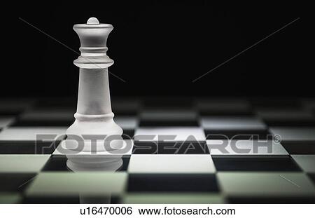 Chess queen on chess board View Large Photo Image Stock Photograph - Chess queen on chess board. Fotosearch