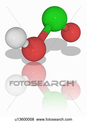 Chlorous acid inorganic compound molecule View Large Photo Image Stock Photo - Chlorous acid inorganic compound molecule. Fotosearch