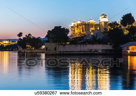 City Palace and Lake Pichola, Udaipur, Rajasthan, India View Large Photo Image Stock Photo - City Palace and Lake Pichola, Udaipur, Rajasthan, India. Fotosearch