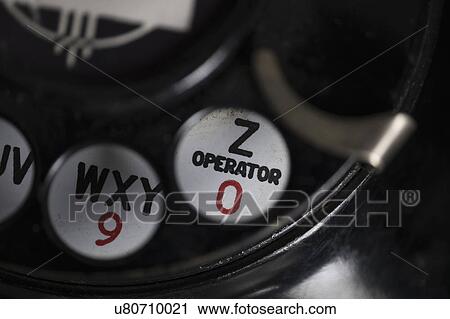 Close-up of telephone dial View Large Photo Image Stock Image - Close-up of telephone dial. Fotosearch