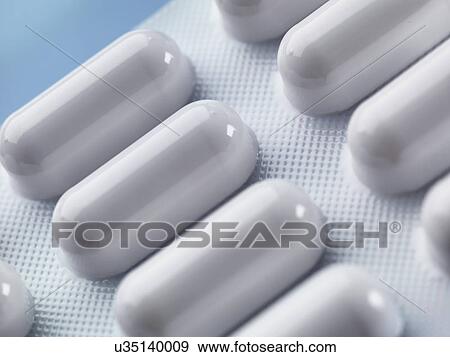 Complete course of drugs in foil packaging View Large Photo Image Stock Photo - Complete course of drugs in foil packaging. Fotosearch