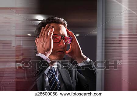 Composite image of businessman at computer screen with graphical data reflected in glasses View Large Photo Image Stock Photo - Composite image of businessman at computer screen with graphical data reflected in glasses. Fotosearch