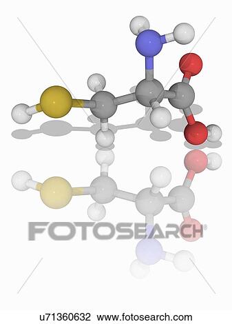 Cysteine organic compound molecule View Large Photo Image Stock Image - Cysteine organic compound molecule. Fotosearch