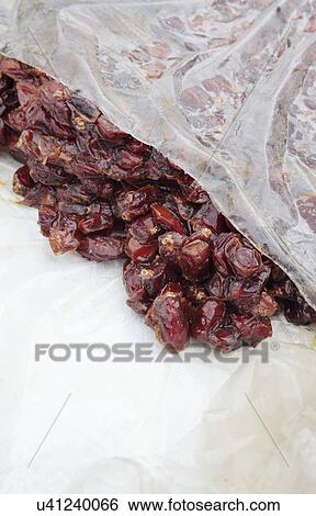 Stock Photograph - Dates from the date palm in market. Fotosearch