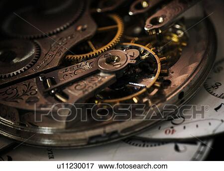 Stock Photo - Detail of clockwork. Fotosearch