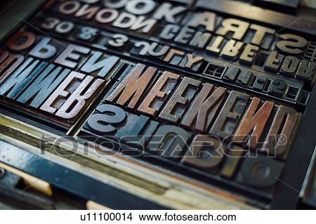 Detail shot of wooden letterpress letters in print workshop View Large Photo Image Picture - Detail shot of wooden letterpress letters in print workshop. Fotosearch