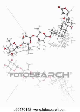Digoxin drug molecule View Large Photo Image Stock Image - Digoxin drug molecule. Fotosearch