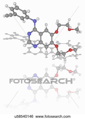 Erlotinib drug molecule View Large Photo Image Stock Photograph - Erlotinib drug molecule. Fotosearch