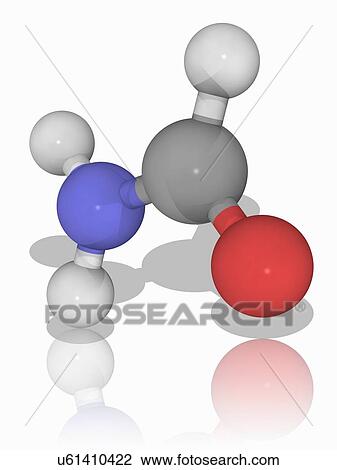 Stock Image - Formamide organic compound molecule. Fotosearch