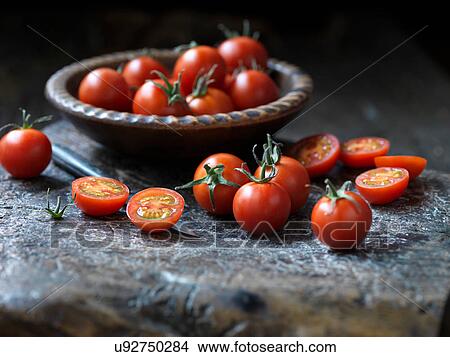 Fresh organic fruit, Lancashire sweet rosso tomatoes View Large Photo Image Picture - Fresh organic fruit, Lancashire sweet rosso tomatoes. Fotosearch