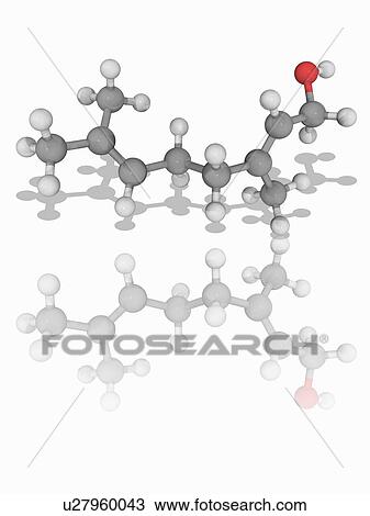 Geraniol organic compound molecule View Large Photo Image Stock Image - Geraniol organic compound molecule. Fotosearch