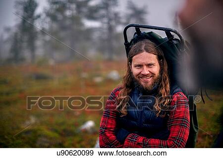Hikers in park, Sarkitunturi, Lapland, Finland View Large Photo Image Stock Photo - Hikers in park, Sarkitunturi, Lapland, Finland. Fotosearch