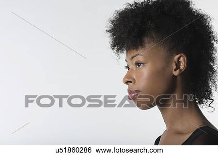 Pensive young woman View Large Photo Image Stock Photograph - Pensive young woman. Fotosearch