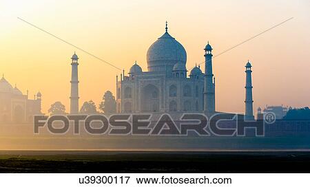 Stock Photo - Taj Mahal, Rajasthan, India. Fotosearch