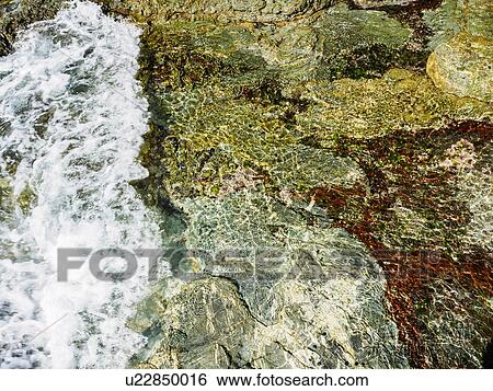 Transparent water in rock pool View Large Photo Image Stock Photograph - Transparent water in rock pool. Fotosearch