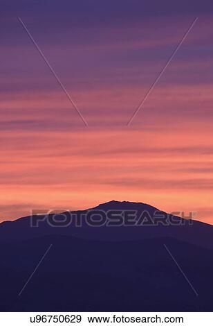 USA, Colorado, Denver, Mountain range with colorful sky at dusk View Large Photo Image Stock Photo - USA, Colorado, Denver, Mountain range with colorful sky at dusk. Fotosearch