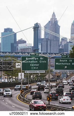 USA, New York State, New York City, Cityscape with Brooklyn Bridge View Large Photo Image Stock Image - USA, New York State, New York City, Cityscape with Brooklyn Bridge. Fotosearch