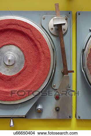 Picture - Vintage turntable. Fotosearch