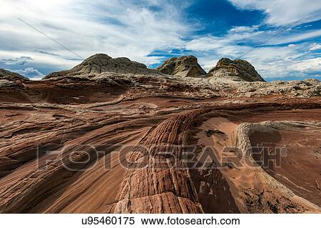 Stock Photography - White Pocket, Paria Plateau, Arizona, USA. Fotosearch