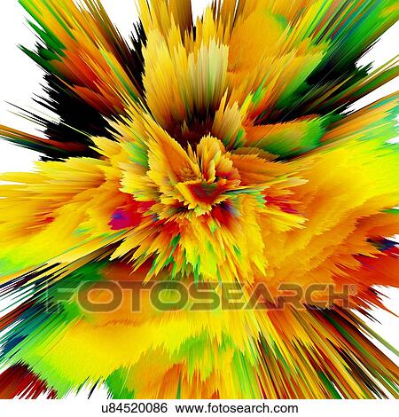 Abstract burst, artwork View Large Photo Image Stock Photograph - Abstract burst, artwork. Fotosearch