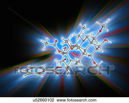 Aconitine poison molecule View Large Photo Image Stock Image - Aconitine poison molecule. Fotosearch