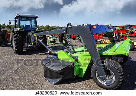 Stock Image - Agricultural machinery and vehicles. Fotosearch