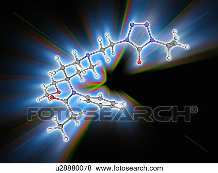 Alfentanil drug molecule View Large Photo Image Stock Photo - Alfentanil drug molecule. Fotosearch